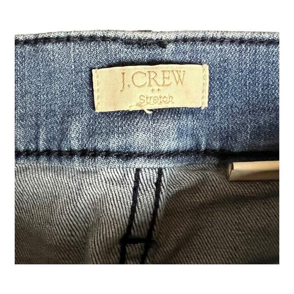 J.Crew Factory Stretch Womens Jeans Distressed H4496 25 - Picture 3 of 5